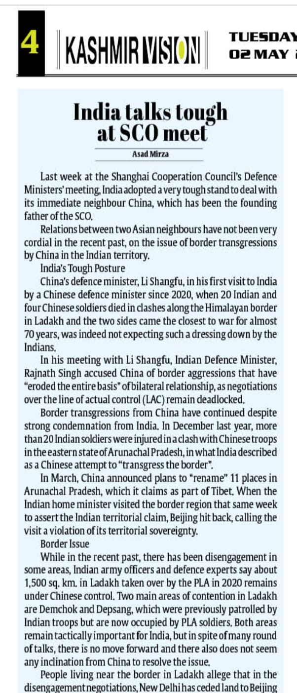 India Talks Tough at SCO Meet (4)