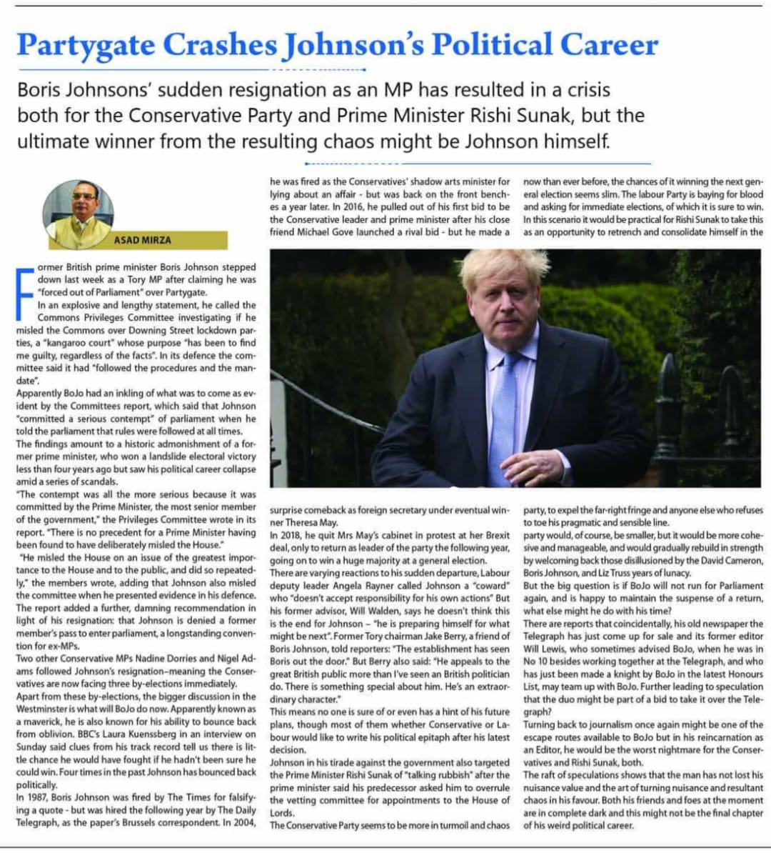 Partygate crashes Johnson's Political Career (3)