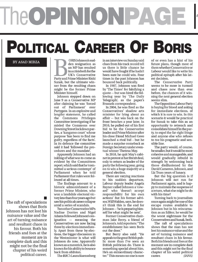 Partygate crashes Johnson's Political Career (4)