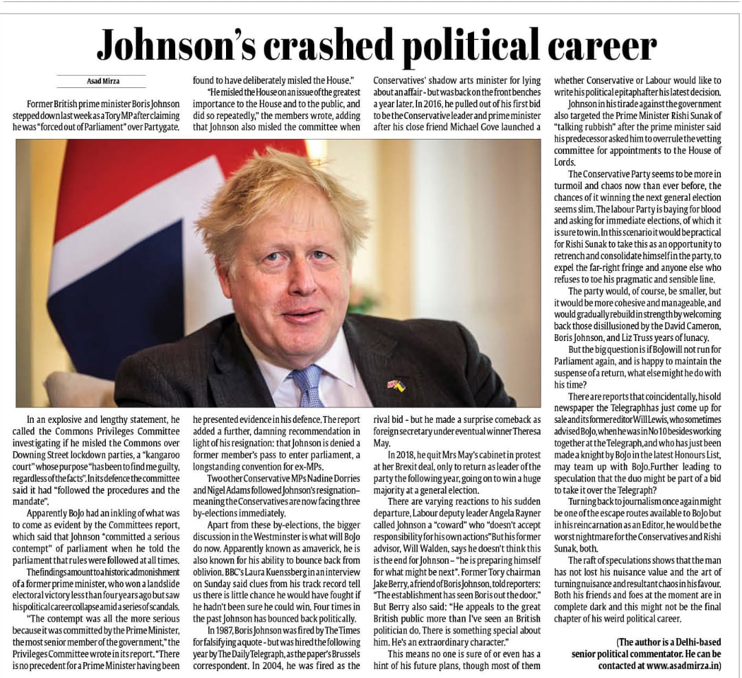 Partygate crashes Johnson's Political Career (6)