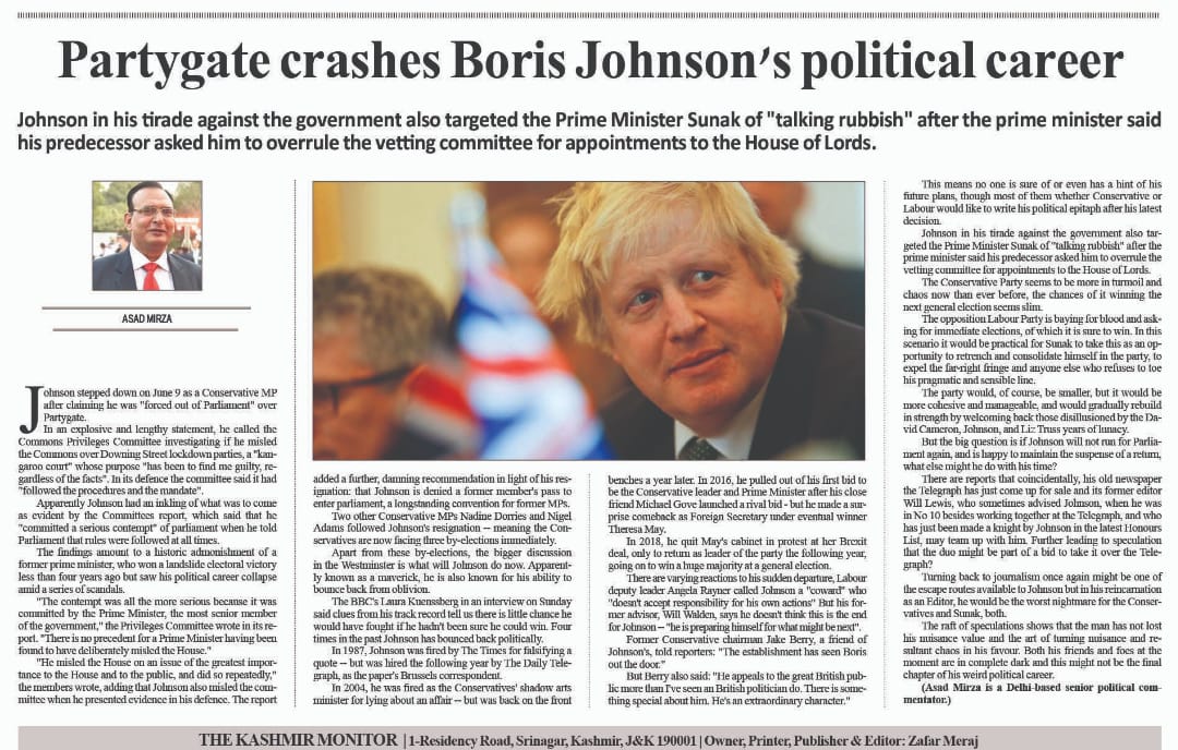 Partygate crashes Johnson's Political Career (7)