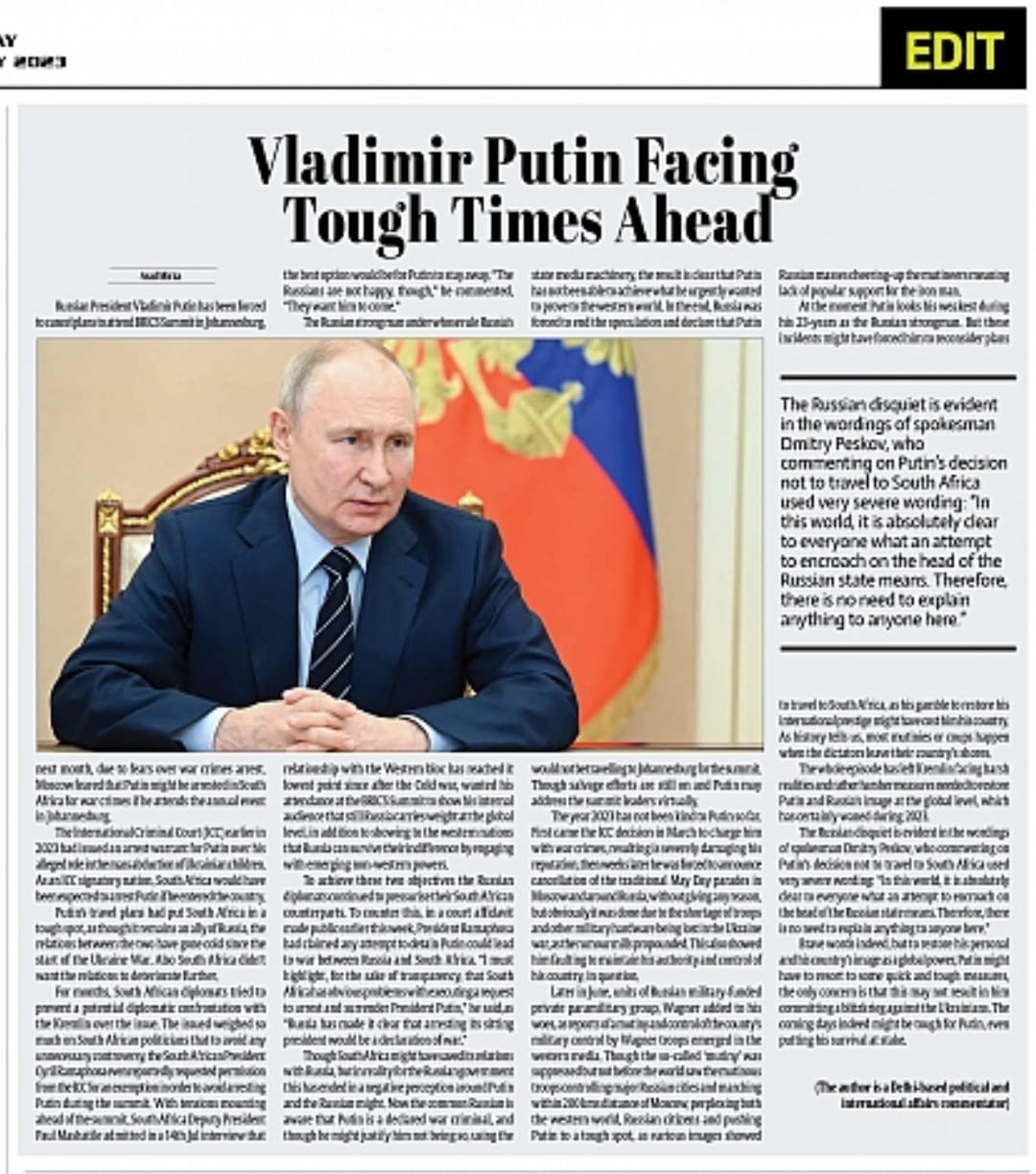Vladimir Putin Facing Tough Times Ahead (4)