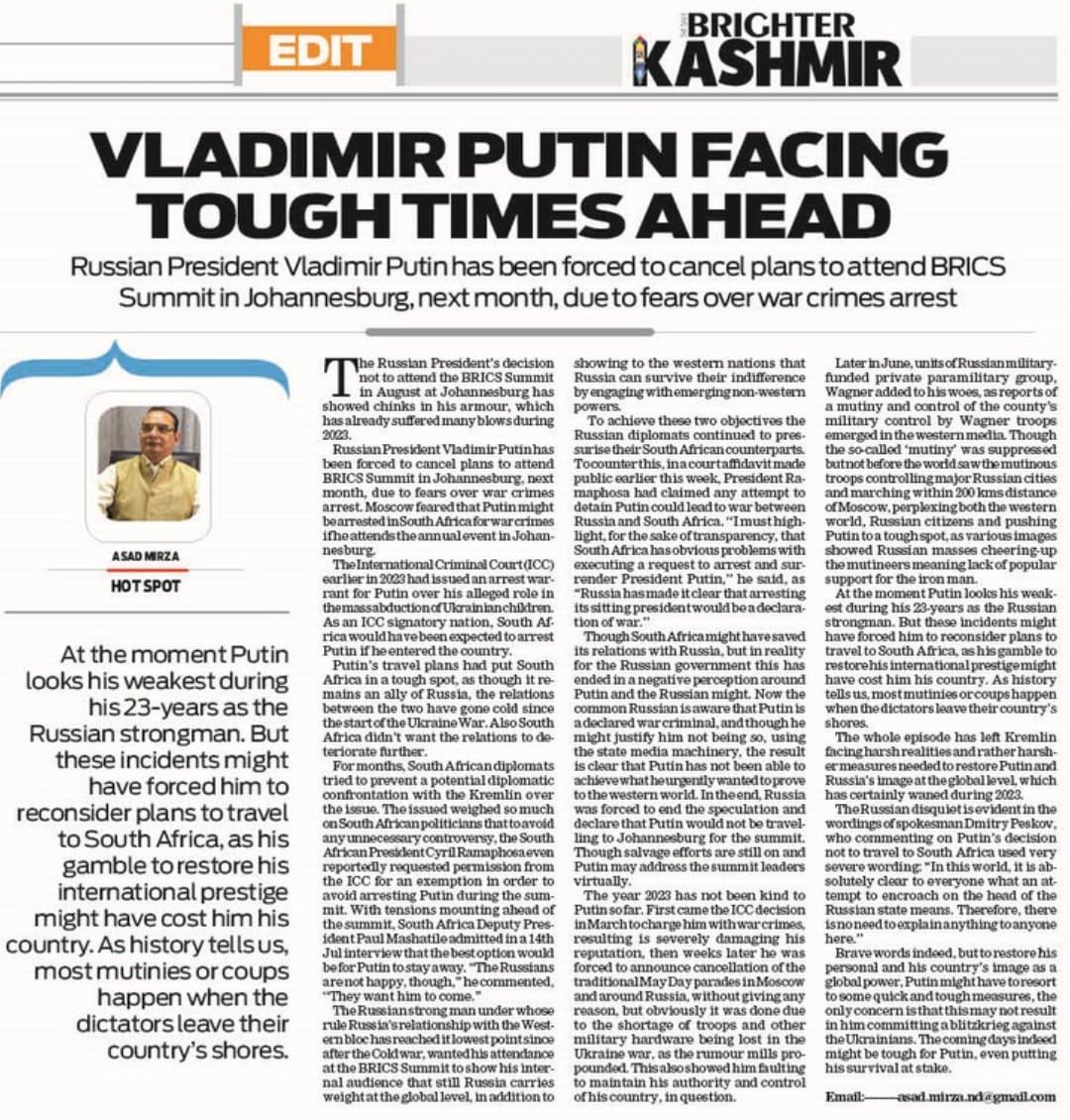 BRIGHTER KASHMIR