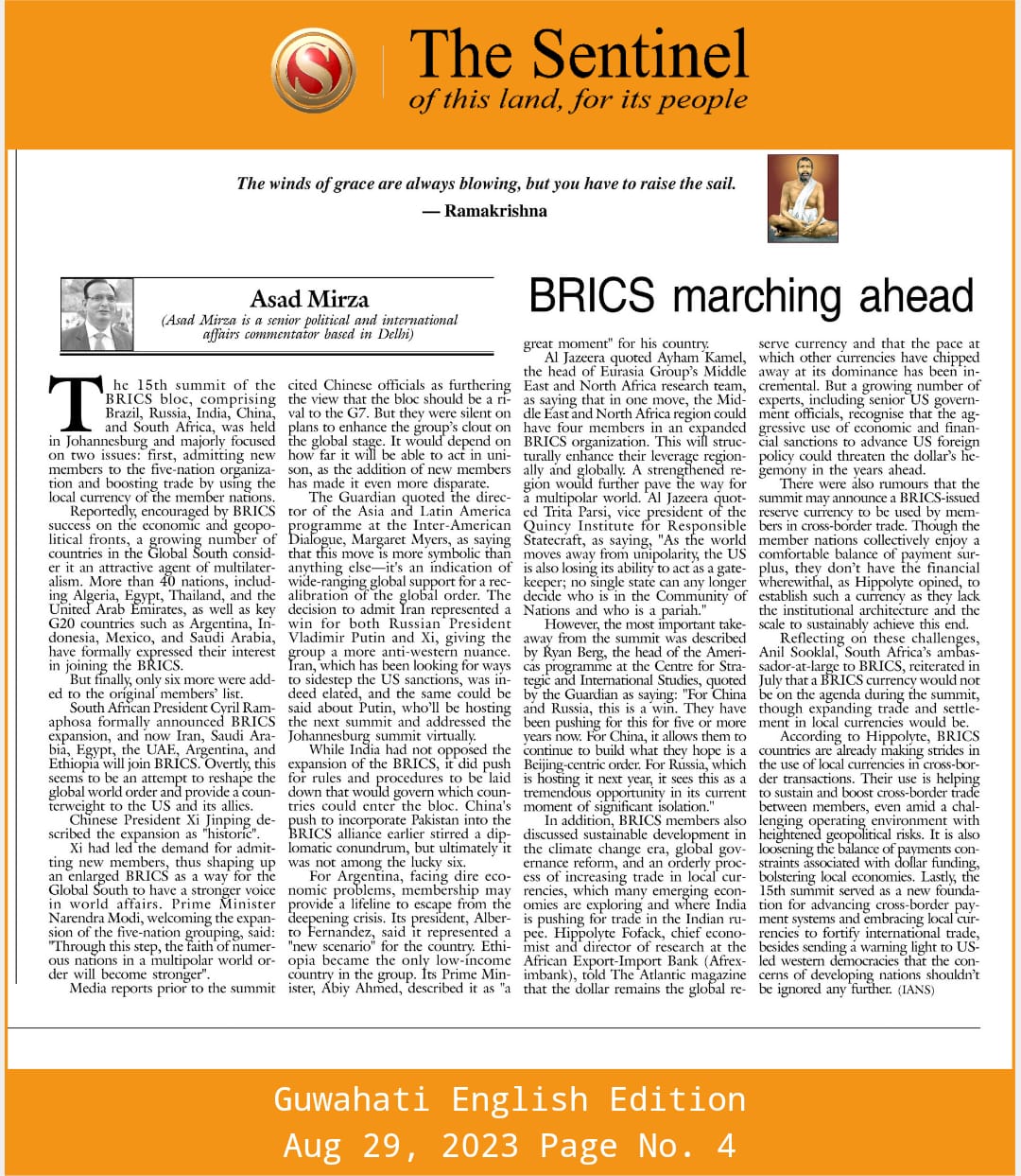 BRICS Marching Ahead (1)