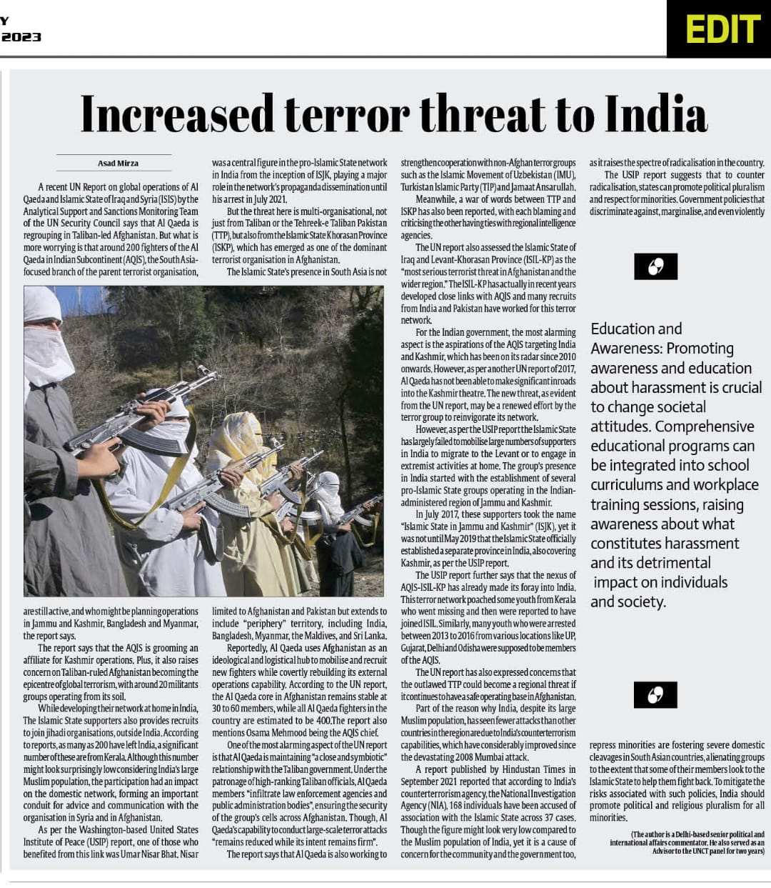 Increased Terror Threat to India (4)