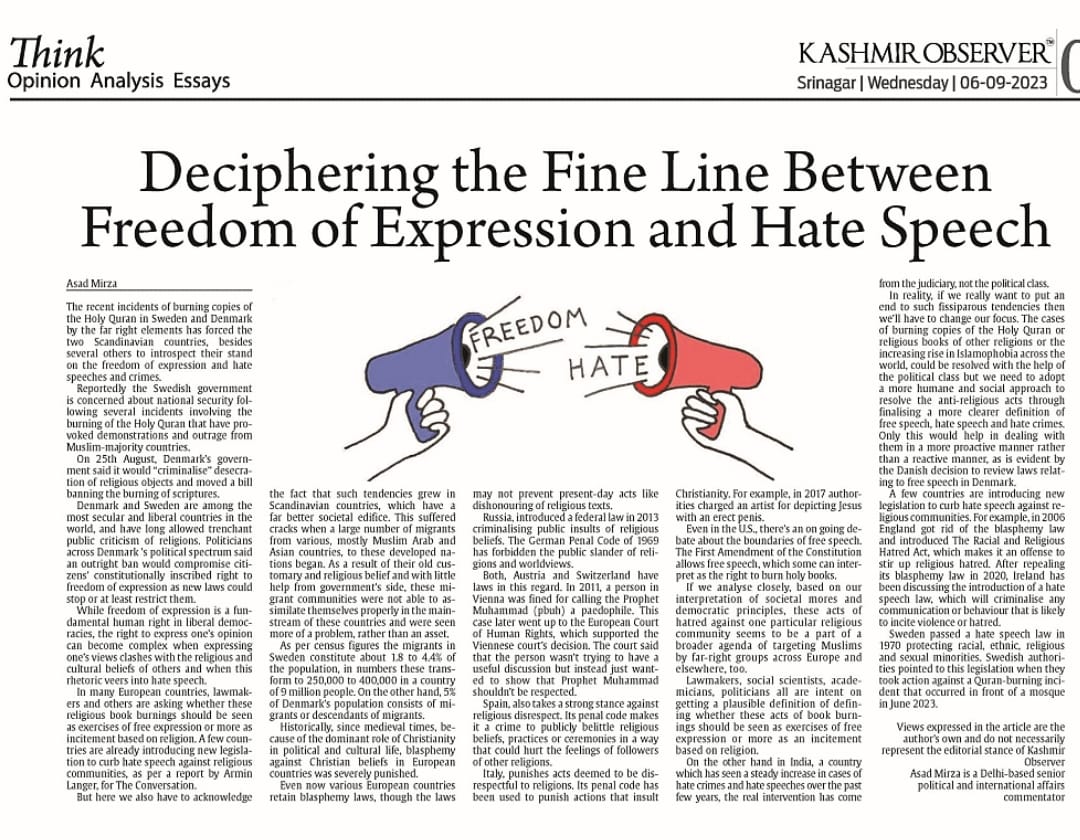 Deciphering the Fine line between (6)