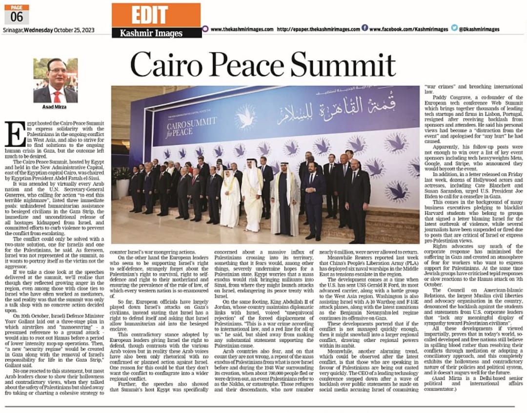 Cairo Peace Summit (3)