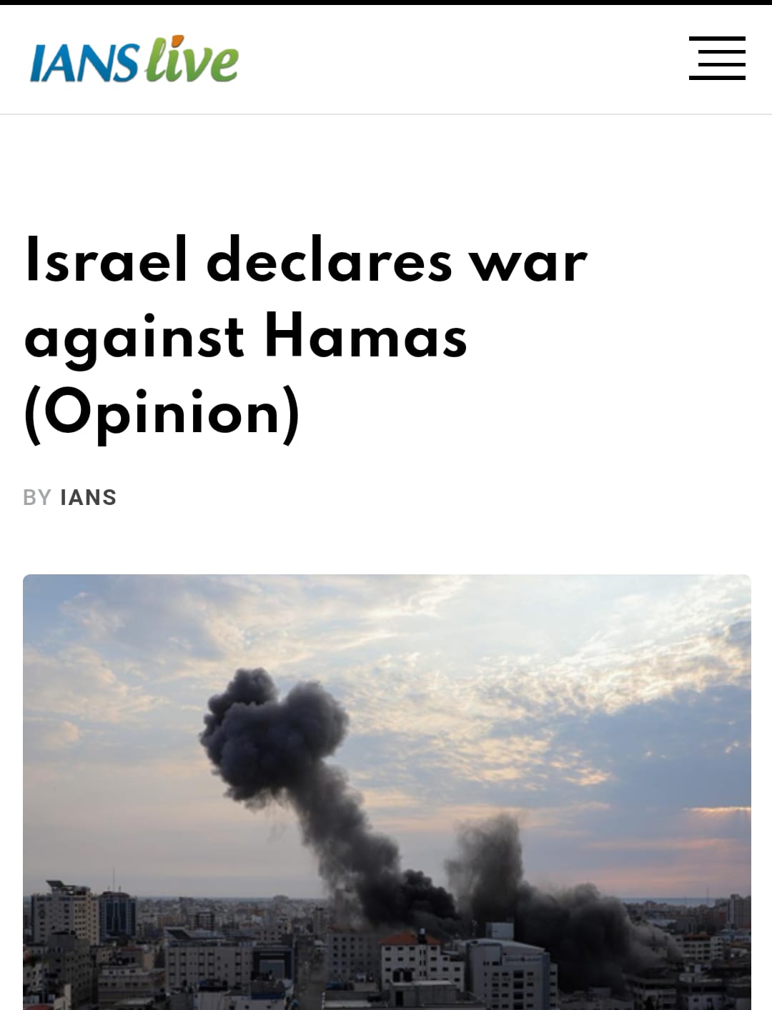 Israel Declares War Against Hamas (3)