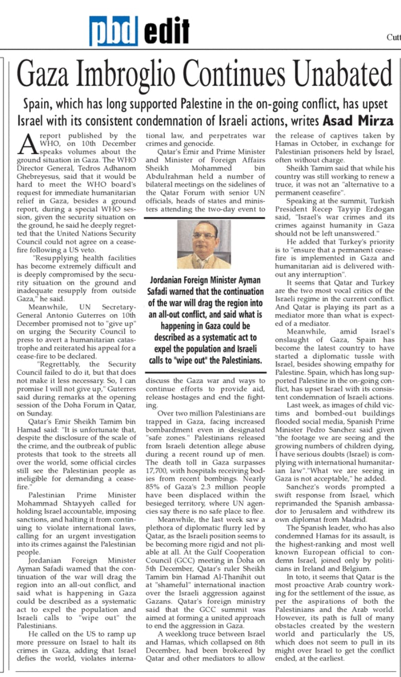 Gaza Imbroglio Continues Unabated (4)