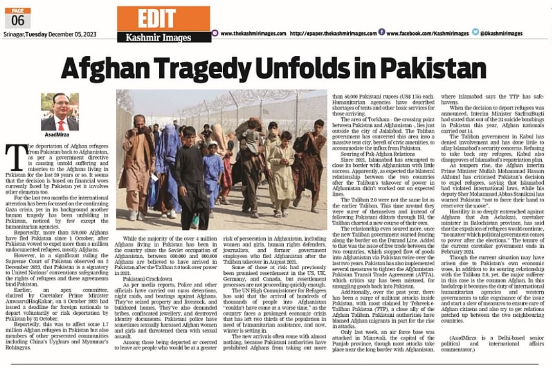 Afghan Tragedy Unfolds in Pakistan (4)