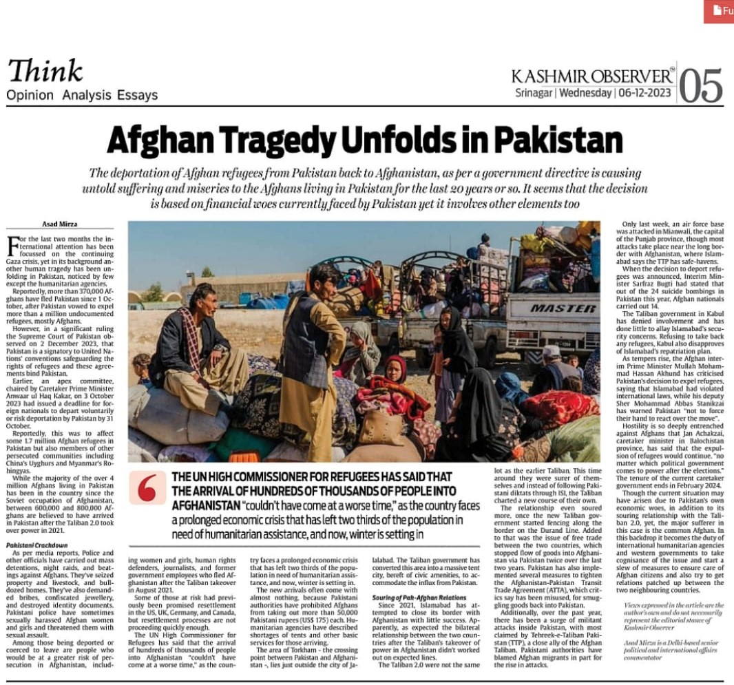 Afghan Tragedy Unfolds in Pakistan (5)