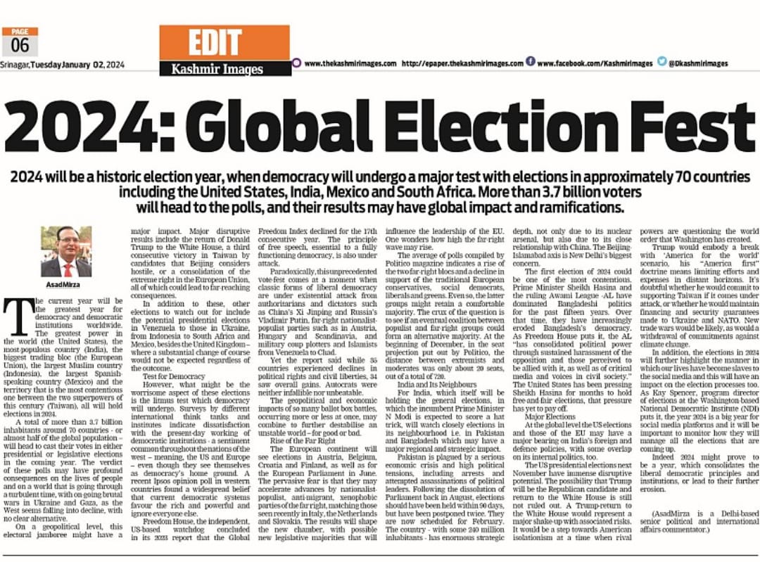2024: Global Election Fest (2)