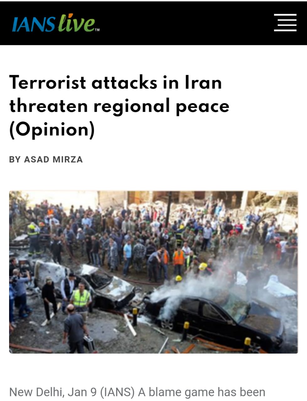 Terrorist Attacks in Iran Threaten Regional Peace (5)