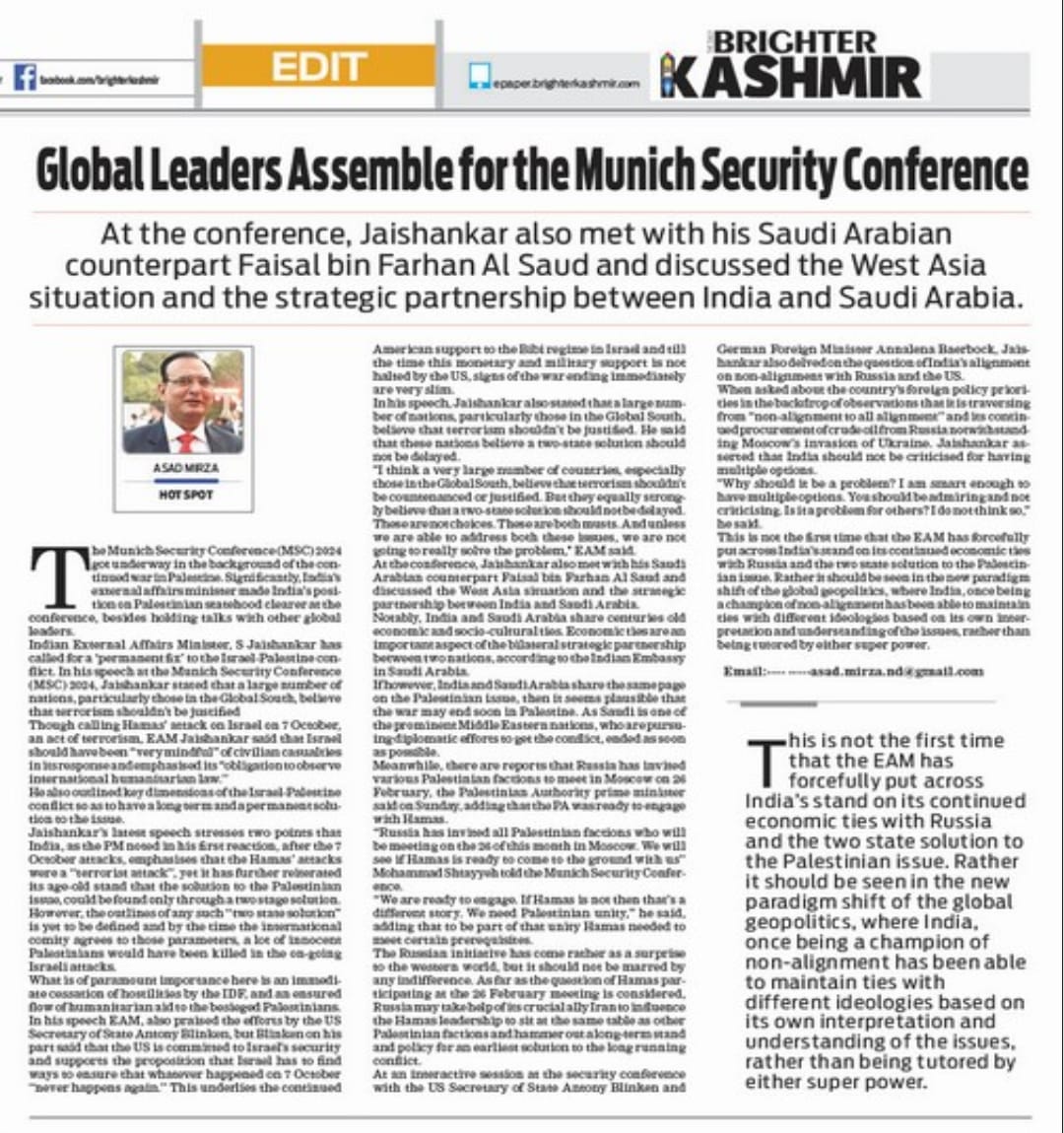 Global Leaders Assemble for the Munich Security Conference (1)