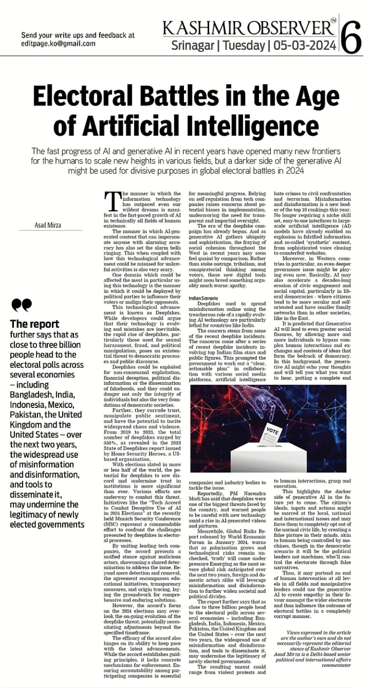 AI To Help Win Electoral Battles (3)