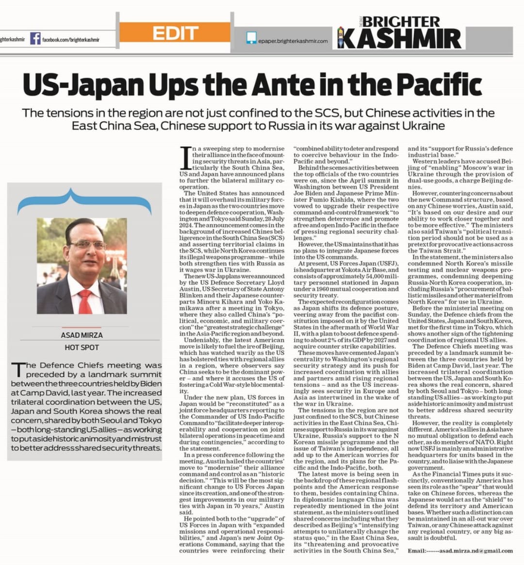 US-Japan Ups the Ante in the Pacific (3)