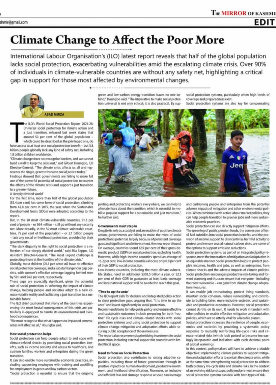 Climate Change to Affect the Poor (2)