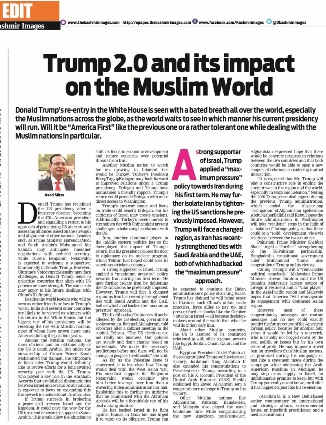 Trump 2.0 and its Impact on the Muslim World (2)