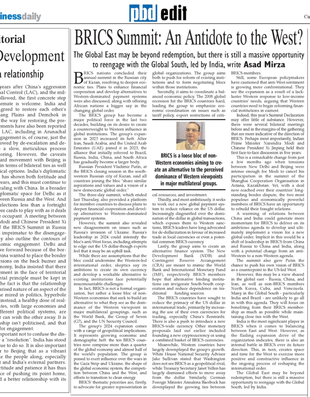 BRICS Summit: An Antidote to the West? (2)