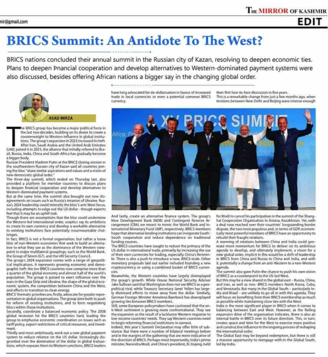 BRICS Summit: An Antidote to the West? (4)