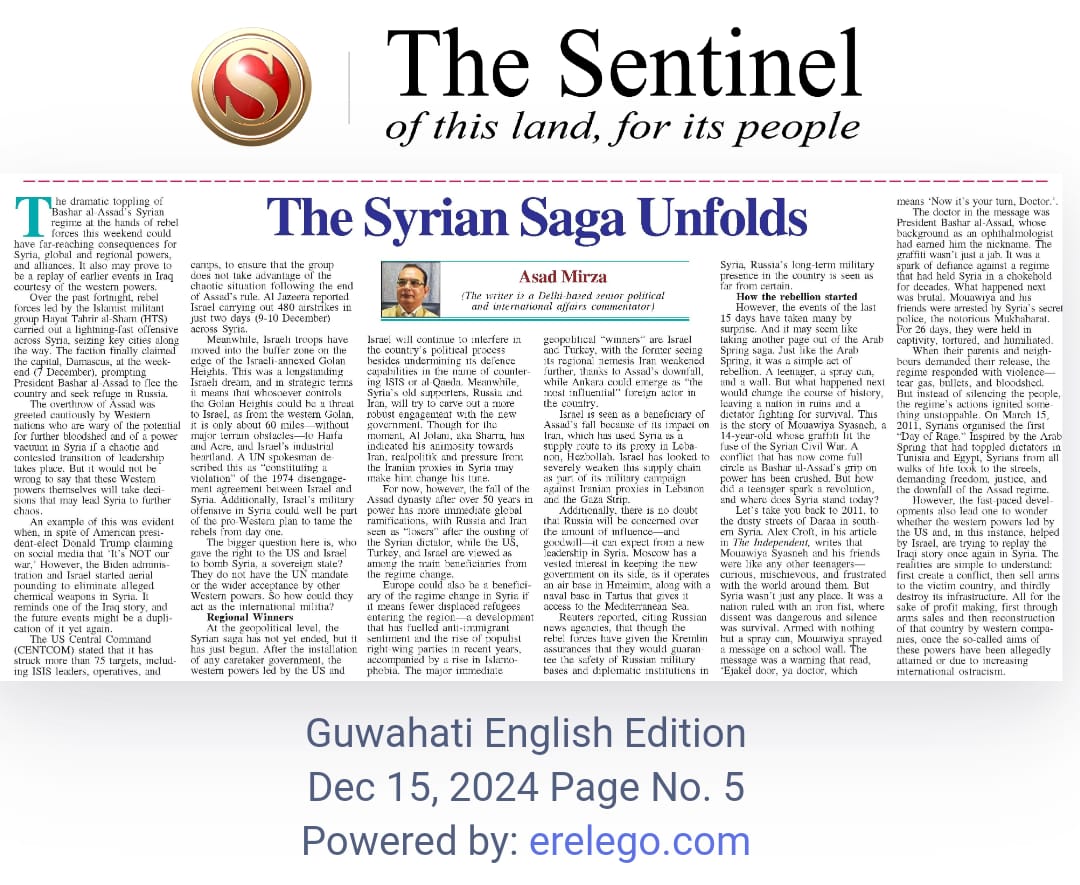 The Syrian Saga Unfolds (4)