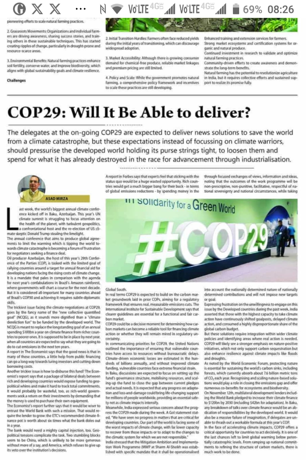 COP29: Will it be able to deliver? (3)