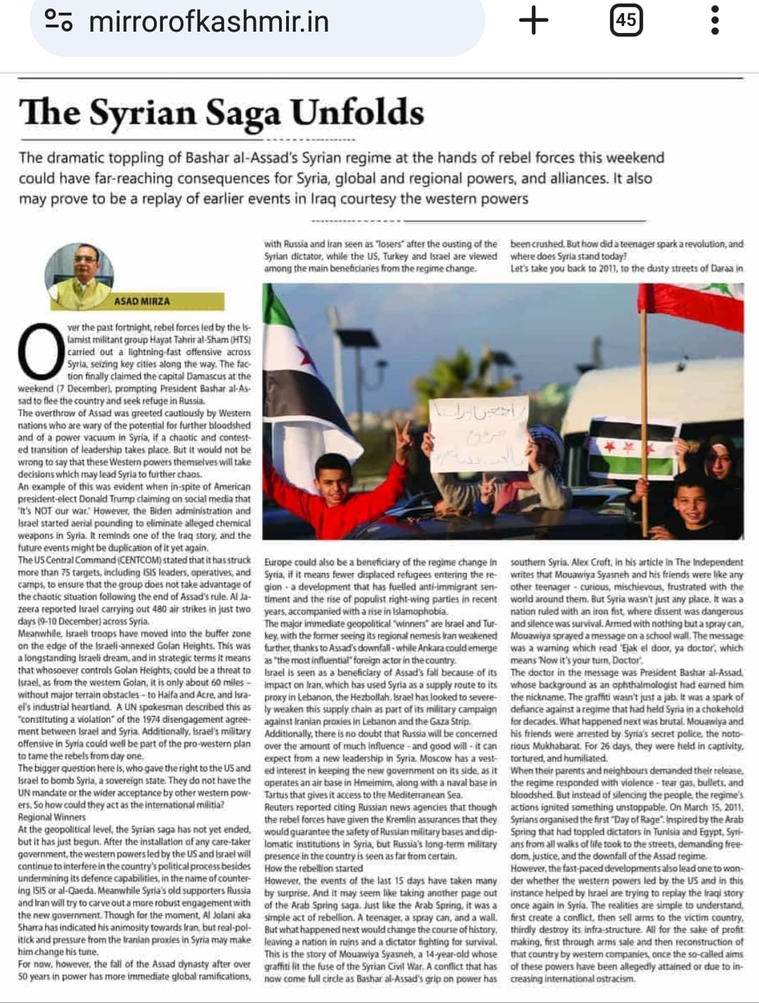 The Syrian Saga Unfolds (3)