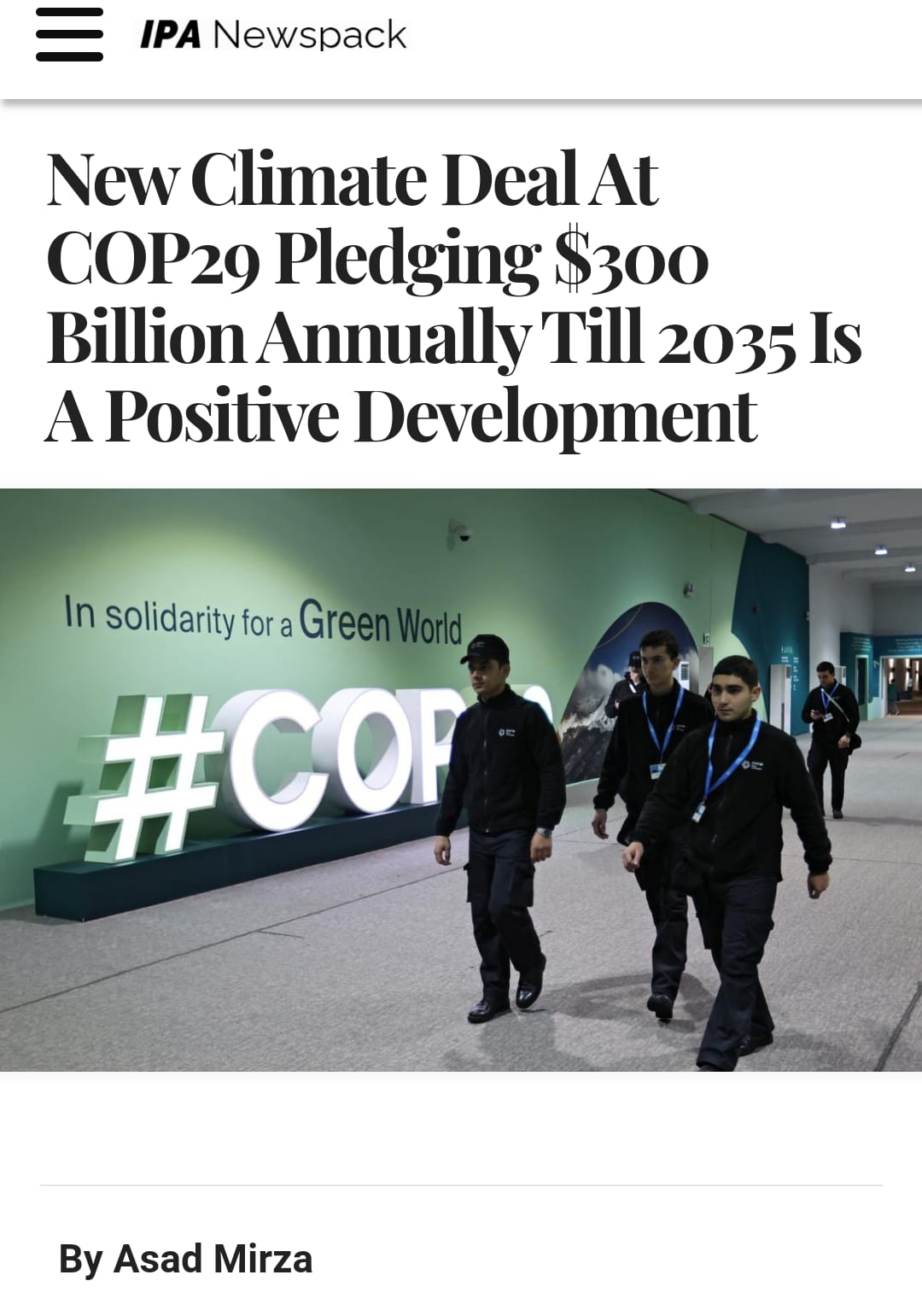 Climate Fund: Too Little, Too Late (3)