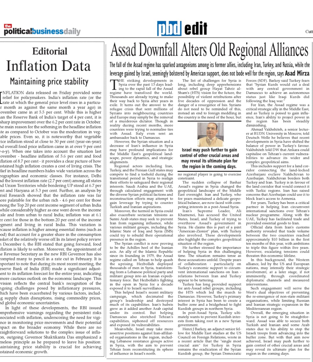 Assad's Downfall Alters Old Regional Alliances (3)