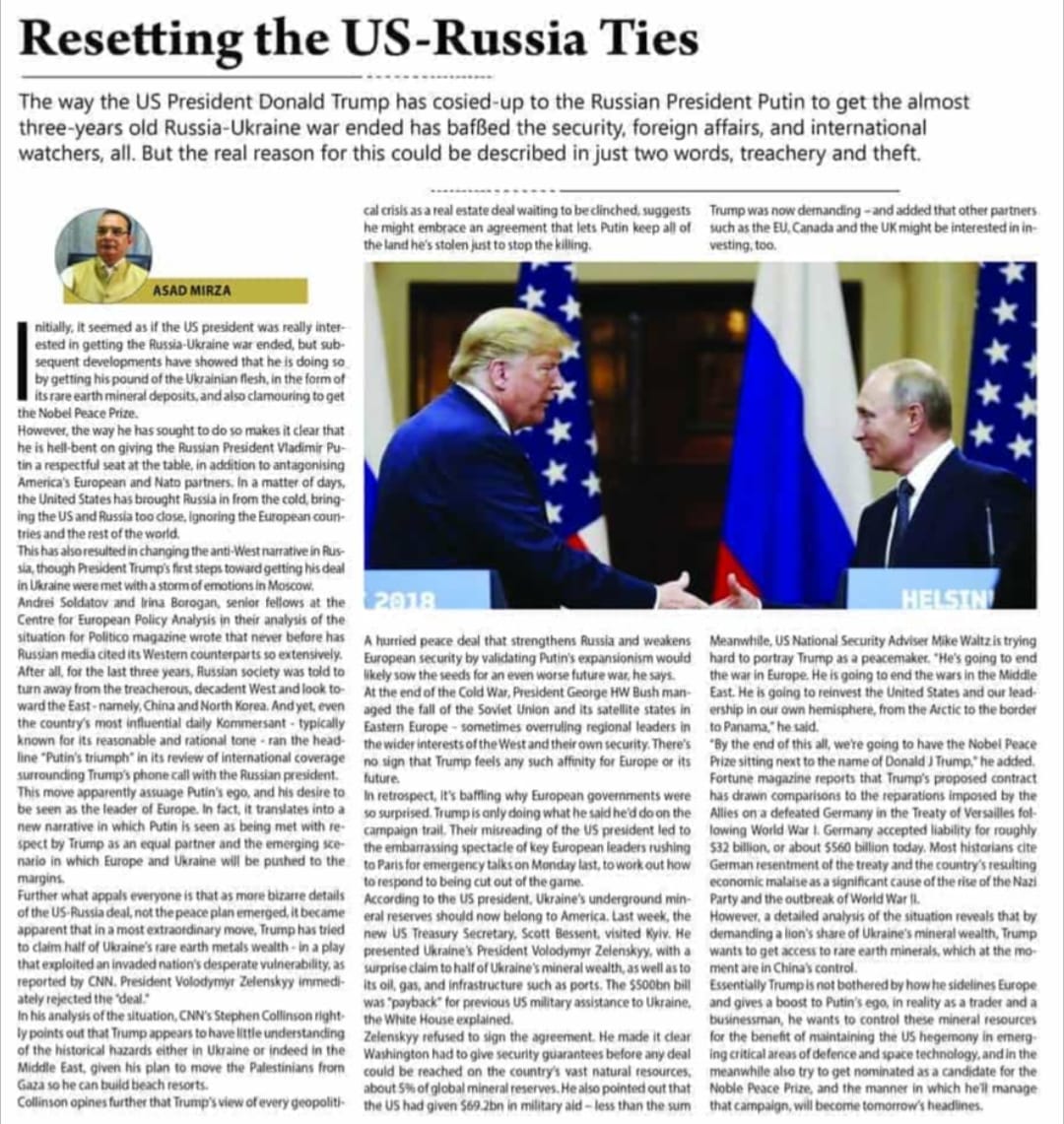 Resetting the US-Russia Ties (2)
