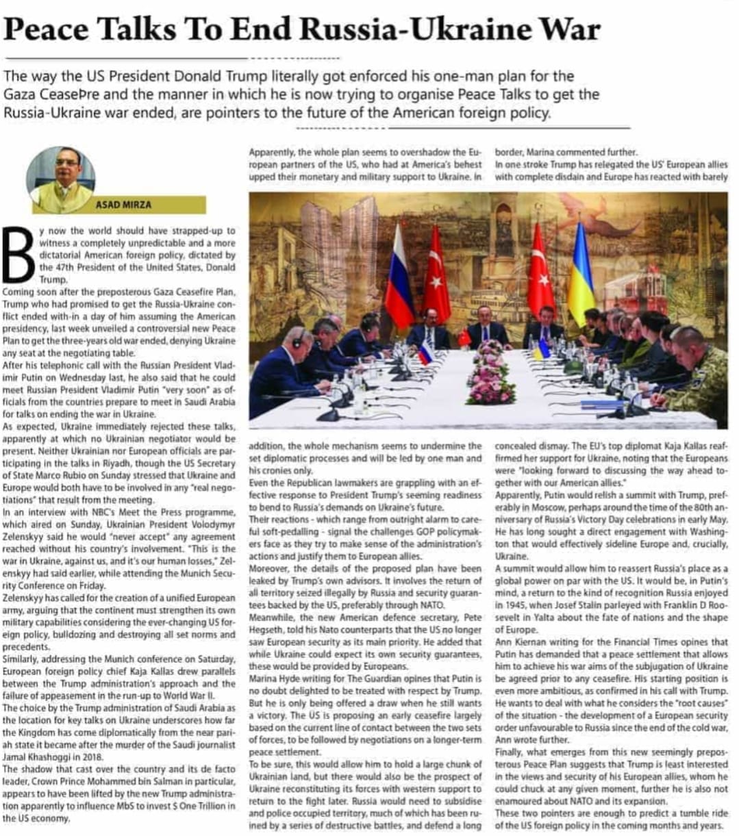 Peace talks to end Russia-Ukraine War (3)