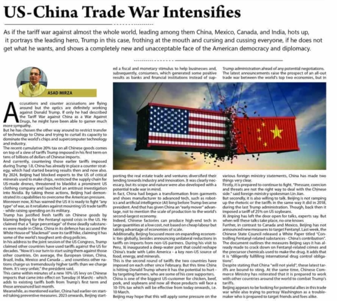 US- China Trade War Intensifies (2)