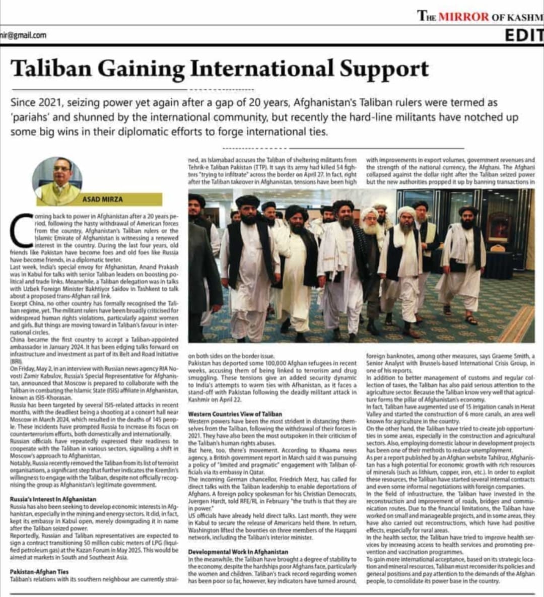 Taliban Gaining International Support (1)