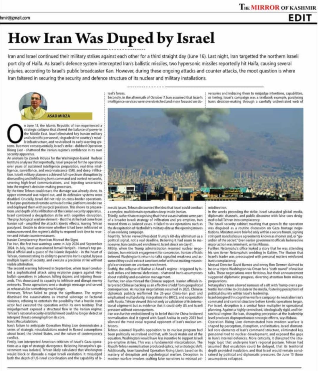 How Iran was duped by Israel (1)