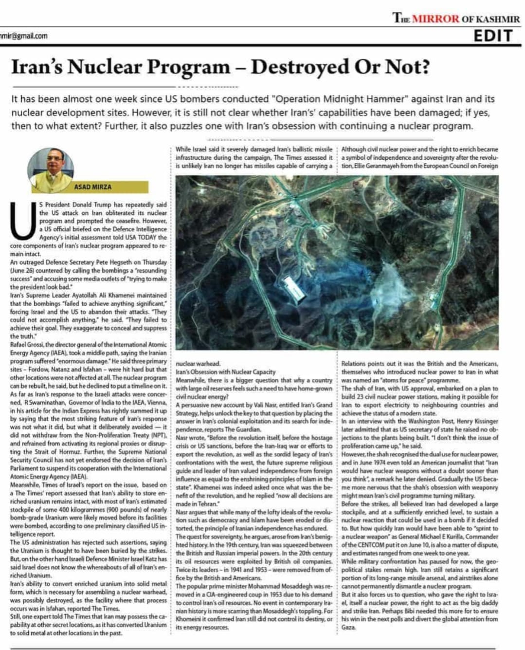 Iran's Nuclear Program- Destroyed Or Not? (1)