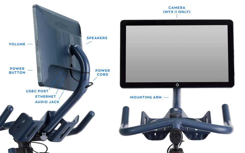 Myx bike screen hot sale