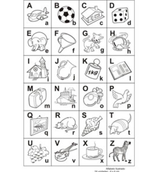 Carimbo Alfabeto Ilustrado Publiciti Distribuidora De Livros E Brinquedos Educativos