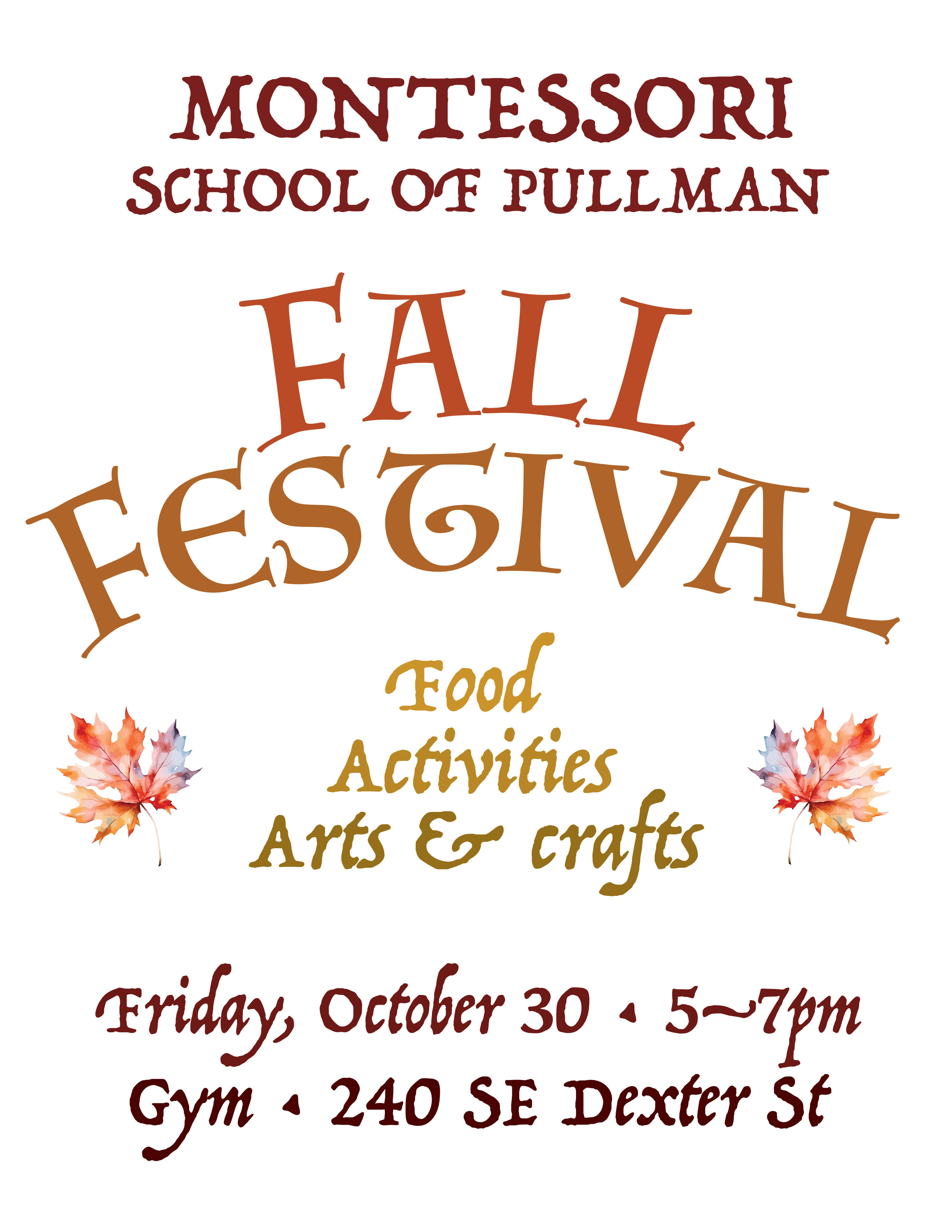 Montessori Fall Festival