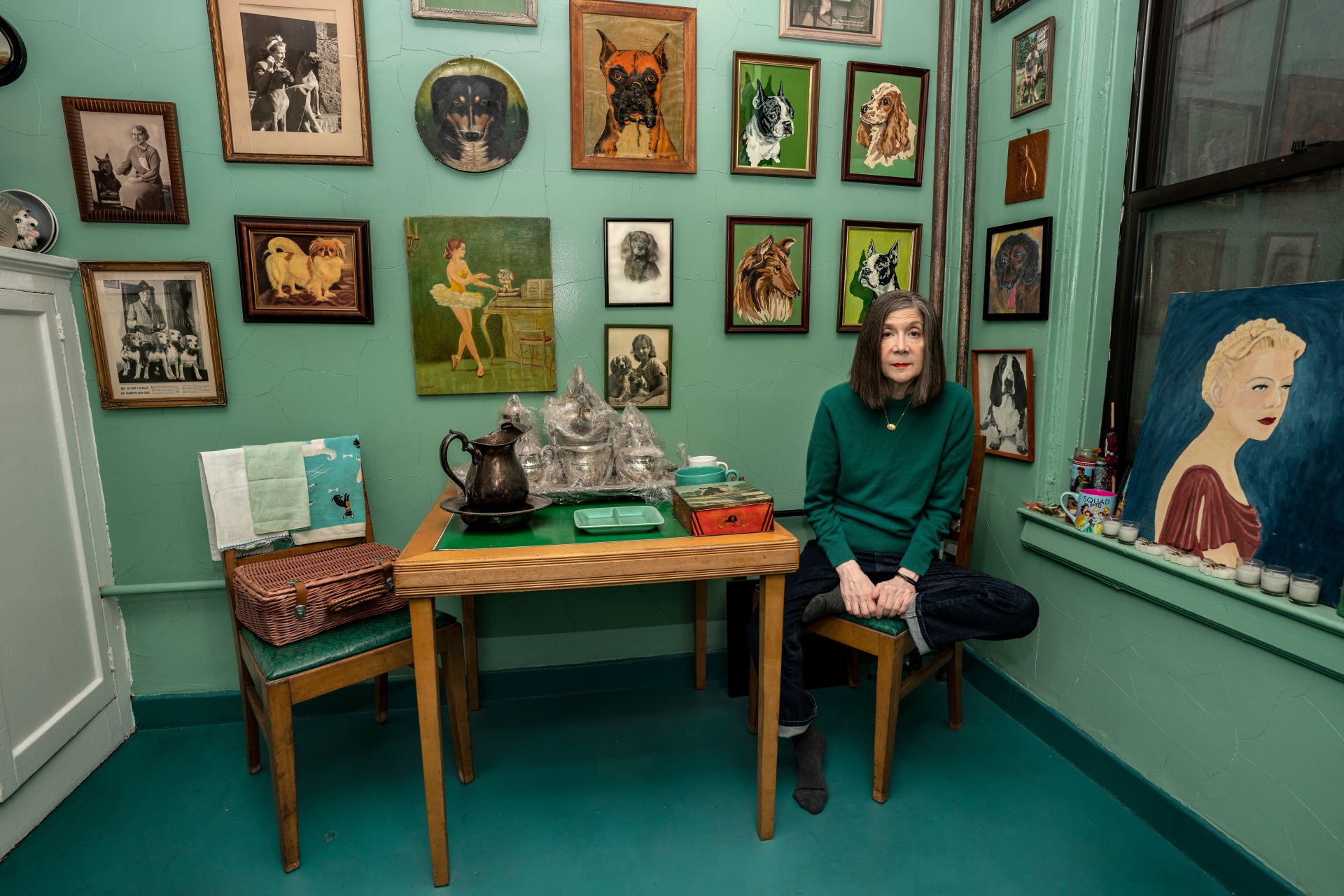 Photographed at her home in the East Village on March 24, 2019.