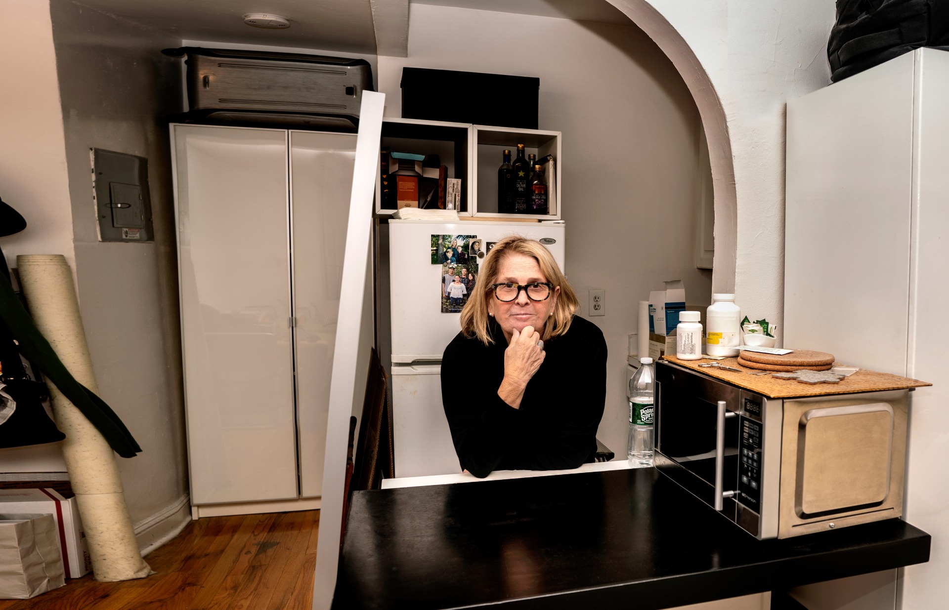 Photographed at home in the East Village on January 27, 2020.