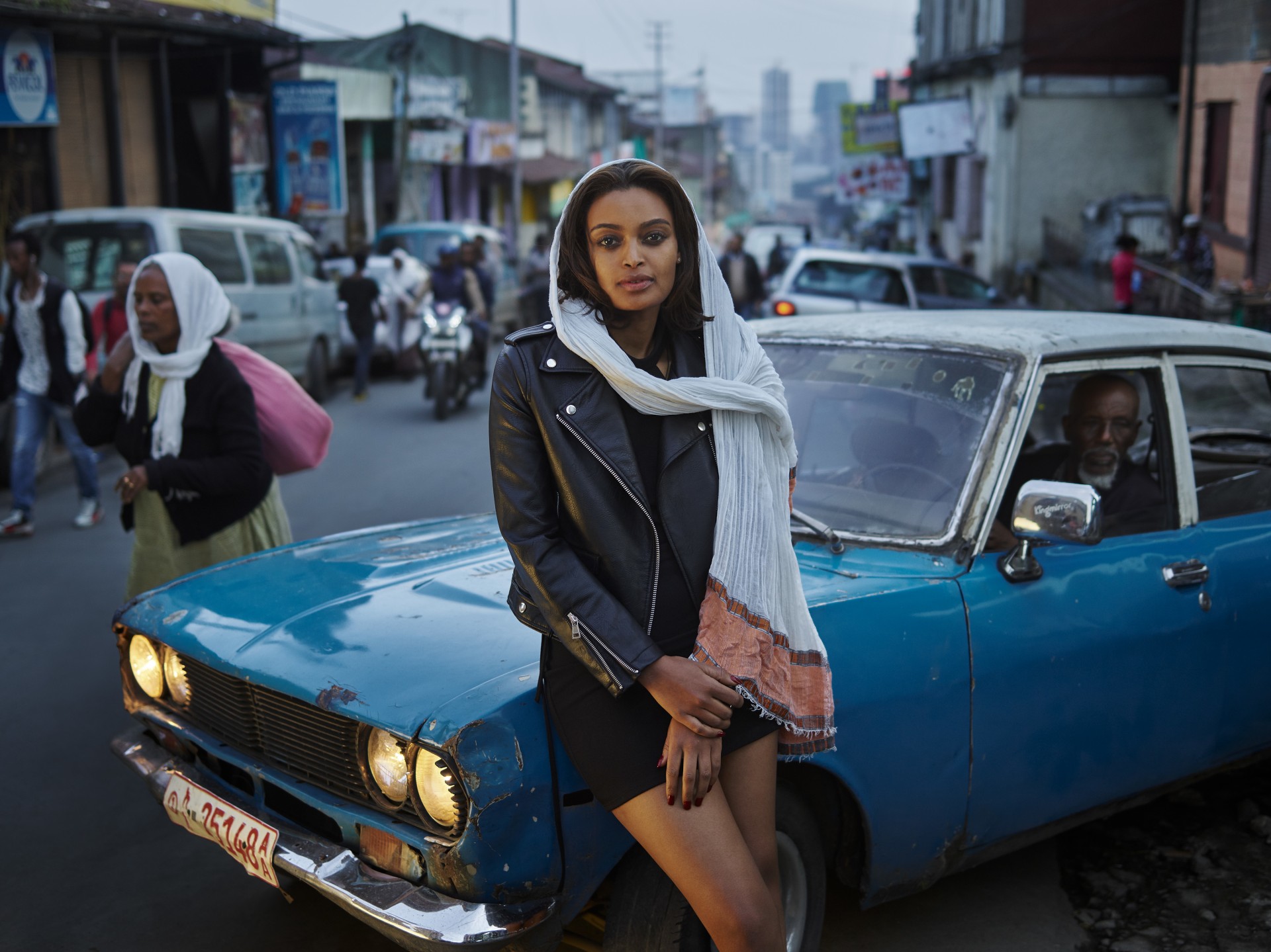 Photographed in Piassa, one of the oldest neighborhoods of Addis Ababa. Addis Ababa, Ethiopia.
Location - Ethiopia Medium - digital capture Series - Ethiopia