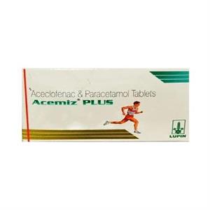 Buy Acemiz Plus Tablet, Flat 20% Off, Uses, Side effects, Substitutes