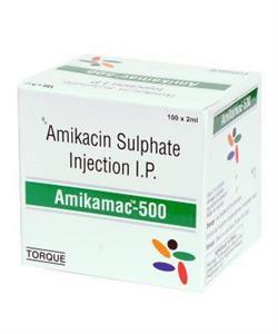 Amikamac 100 mg Injection 2 ml