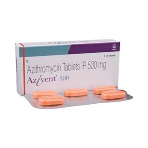 Azivent 500 mg Tablet