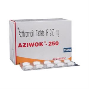 Aziwok 250 mg Tablet