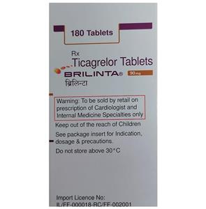 Brilinta 90 mg Container 180S