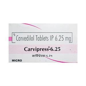 Carvipress 6.25 Tablet