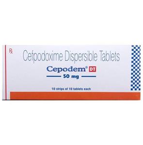 Cepodem DT 50 mg Tablet