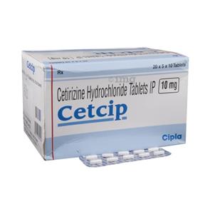 Cetcip 10 mg Tablet