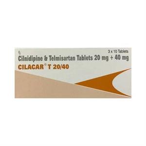 Cilacar T 20/40 mg Tablet